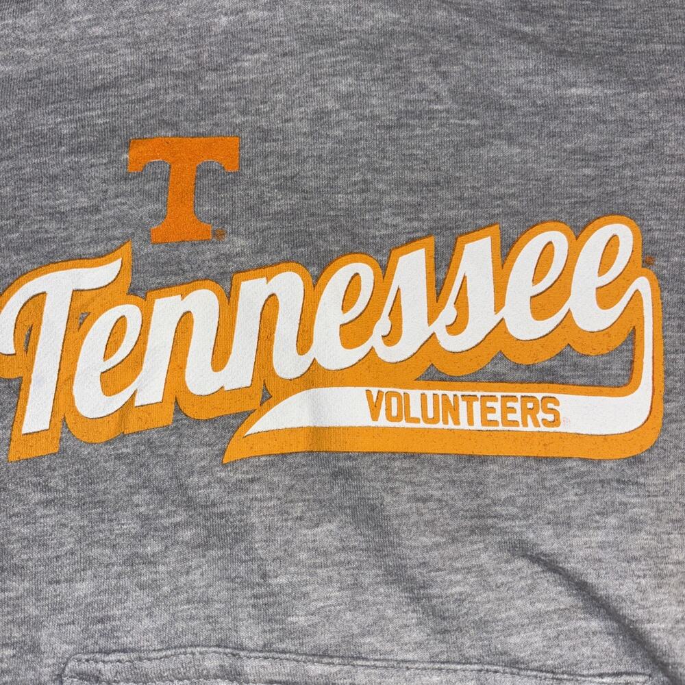 University Of Tennessee Youth Pullover Hoodie Medium Gray - Picture 2 of 8